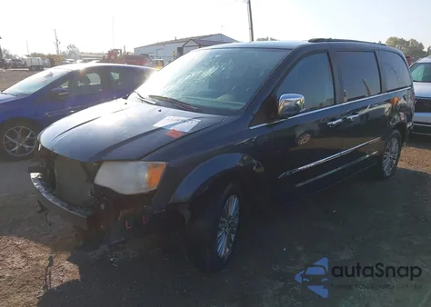 2014 Chrysler Town & Country Touring-L z USA, uszkodzony, nr VIN 2C4RC1CG6ER178117